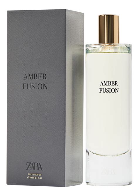 amber fusion zara perfume.